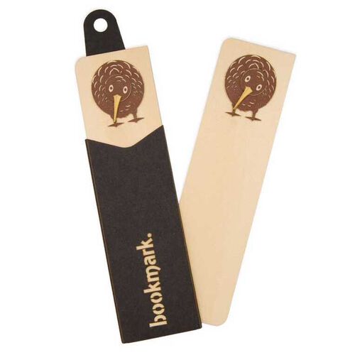 Ian Blackwell Chapter Catcher Bookmark - Brown Kiwi